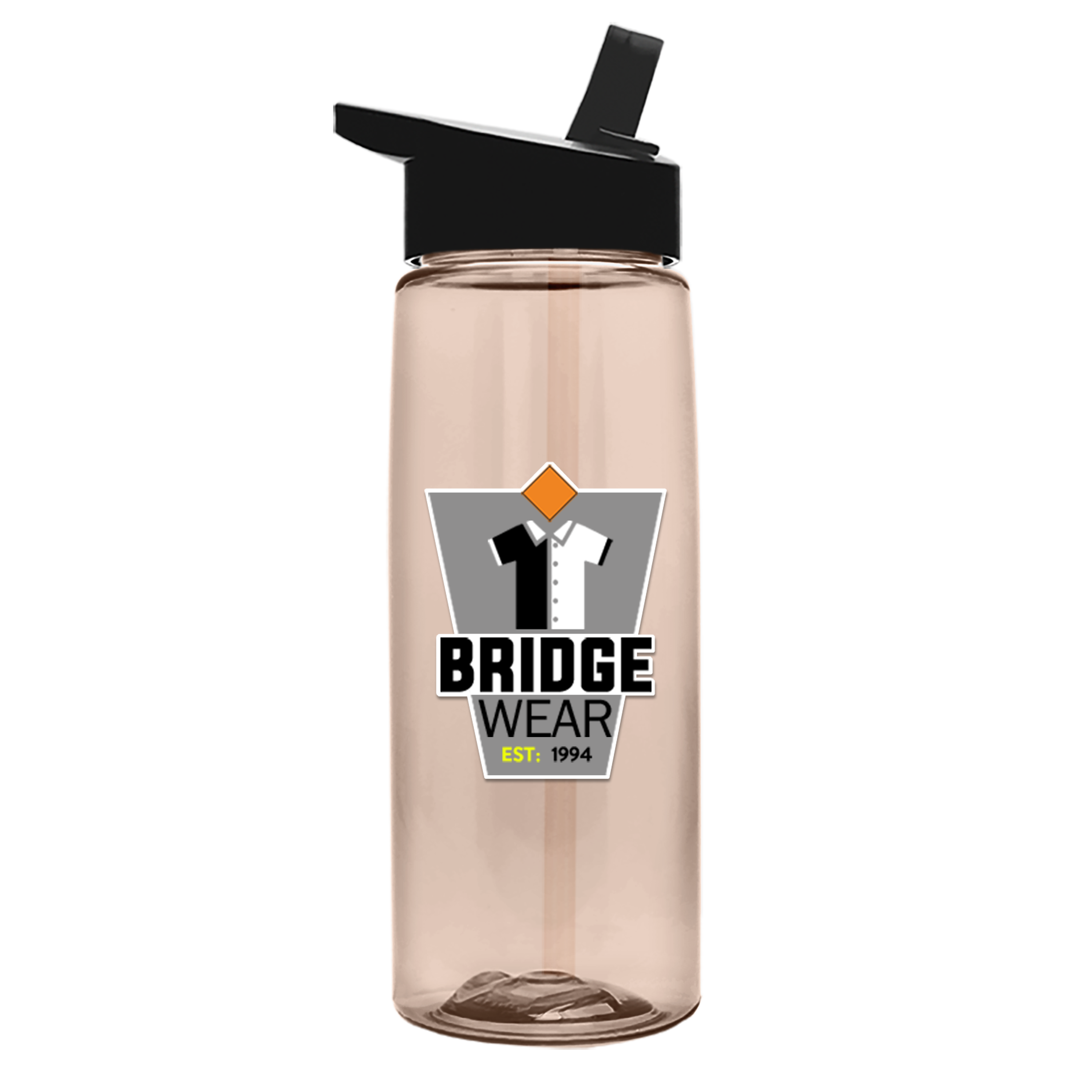 Garyline® Flair Tritan® Bottle with Flip-Straw Lid - 26 oz. 1717
